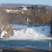 Novembre 2008. Cascate di Schaffhausen.